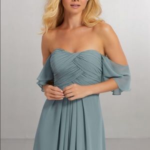 Morilee Madeline Gardner Bridesmaid Dress - Style 21571 in Slate Blue